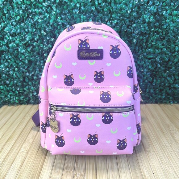 NWT Loungefly Mini Sailor Moon Officially Licensed Backpack Luna P Rucksack - Picture 1 of 13